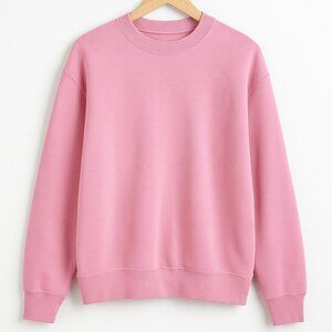 Wilfred Free by Aritzia Pink Cozy Fleece Crewneck Sweatshirt – Women’s Size 1